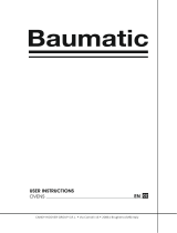 Baumatic BOPT609X/E User manual