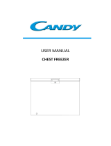 Candy CHCH230LEG 230L Chest Freezer User manual