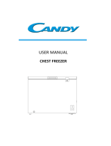 Candy Chest Freezer User manual