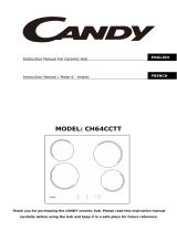 Candy CH64CCTT User manual