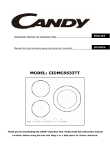 Candy CIDMCS633TT User manual