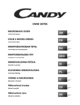 Candy CMW2070 Microwave Oven User manual