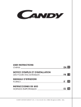 Candy FCS 201 W/E User manual