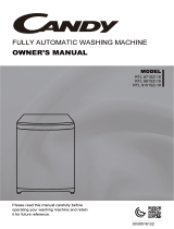 Uncategorized CANDY Full Automatic Washing Machine User manual