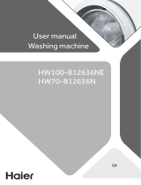 Haier HW70-B12636N User manual