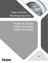 Haier HW80-B16636N User manual