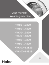 Haier HW70-12829 User manual