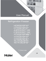 Haier HCTR3619FNMG User manual