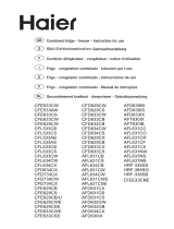 Haier CFE633CWE User manual