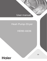 Haier HD90-A636 User manual