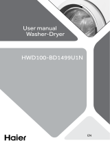 Haier HWD100-BD1499U1N User manual