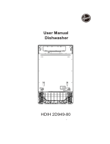 Hoover HDIH 2D949-80 User manual