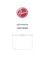 Hoover HMCH 251 EL Static Chest Freezer User manual