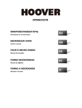 Hoover HPMW25STB User manual