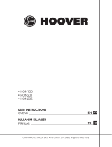 Hoover HON100W/E User manual