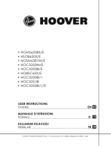 Hoover HOSM6581IN/E User manual