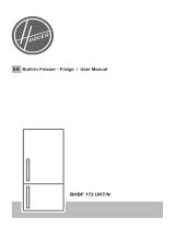 Hoover BHBF 172 UKT/N User manual