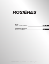 ROSIERES RHG75WK3B User manual