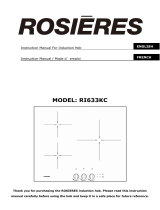 ROSIERES RI633KC User manual