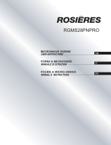 ROSIERES RMGS28PNPRO User manual