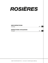 ROSIERES RFZP0X976IN User manual