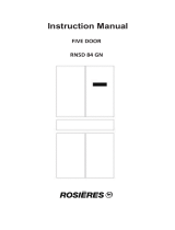 ROSIERES Rosieres RN5D 84GN User manual