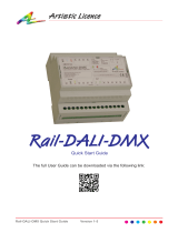 Artistric Licence Rail-DALI-DMX Quick start guide