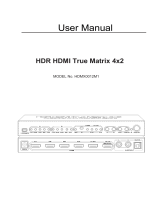 Ask HDMX0012M1 User manual