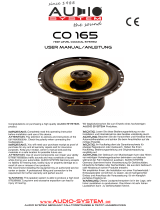 Audio System CO 165 User manual