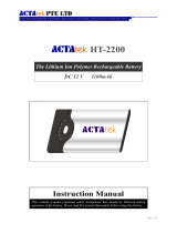 ACTAtek HT-2200 User manual