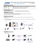 AETEK 2E10-110-RX Quick Installation Manual