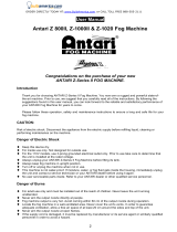 Antari Z-1020 II User manual
