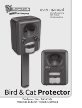 Aquadistri SuperFish Bird & Cat Protector User manual