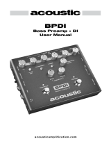Acoustic BPDI User manual