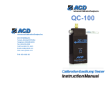 ACD QC-100 User manual