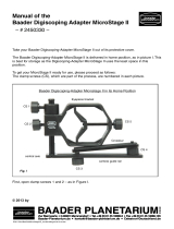 Baader Planetarium MicroStage II User manual