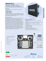 ATREA DUPLEX 250 Easy User manual