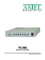 ASTEL CCTV TS 081 Operating Instructions Manual
