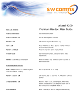 Alcatel 4200 User manual