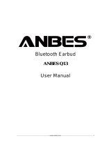 ANBES Q13 User manual