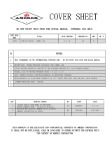 Amerex 240 Owner's manual