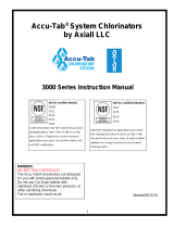 Axiall Accu-Tab 3000 Series User manual