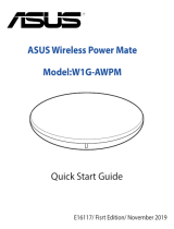Asus W1G-AWPM Quick start guide