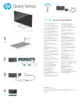 HP Value 32-inch Displays Installation guide