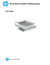 HP ScanJet Pro 3500 f1 Flatbed Scanner User guide