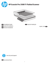 HP ScanJet Pro 3500 f1 Flatbed Scanner Installation guide