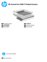 HP ScanJet Pro 3500 f1 Flatbed Scanner Installation guide