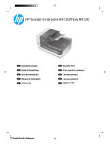 HP Scanjet Enterprise Flow N9120 Flatbed Scanner Installation guide
