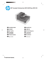 HP ScanJet Enterprise Flow N9120 Document Flatbed Scanner Installation guide