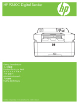 HP 9250C DIGITAL SENDER Quick start guide